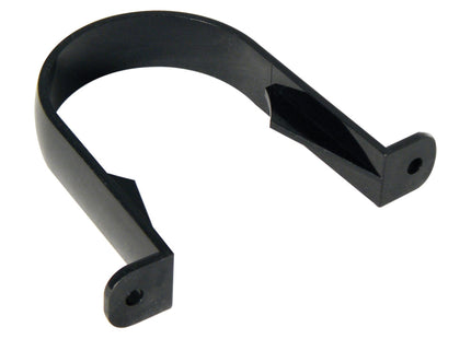 FloPlast 68 Round Pipe Clip Black