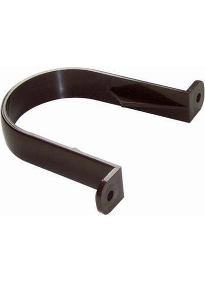 FloPlast 68mm Round Pipe Clip Brown