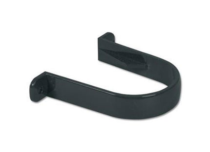 Floplast 68 Round Pipe Clip Anthracite - 256750 - Perfect for Pipe Installation