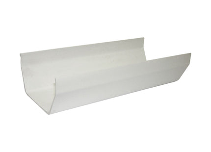 FloPlast 114mm Square Gutter 2 Metre White