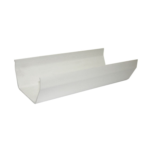 FloPlast 114mm Square Gutter 2 Metre White