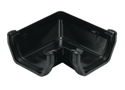 FloPlast 114mm Square 90 Degree Angle Black