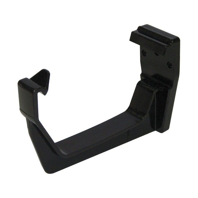 FloPlast 114mm Square Fascia Bracket Black