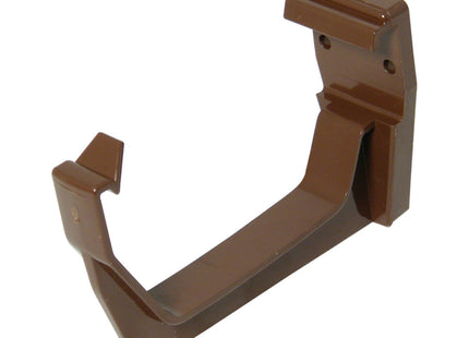 FloPlast 114mm Square Fascia Bracket Brown