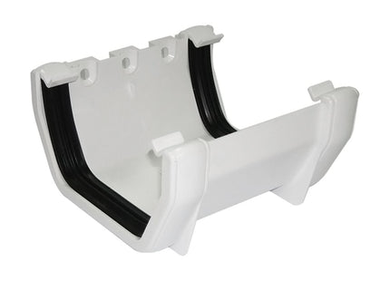 FloPlast 114mm Square Union Bracket White