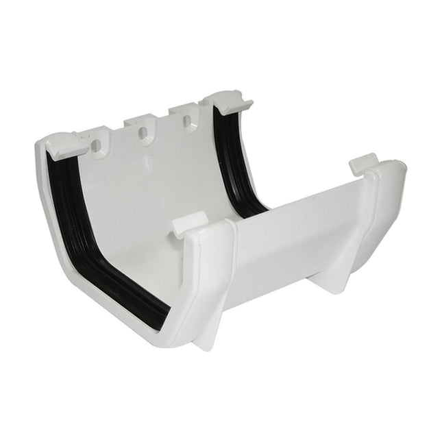 FloPlast 114mm Square Union Bracket White