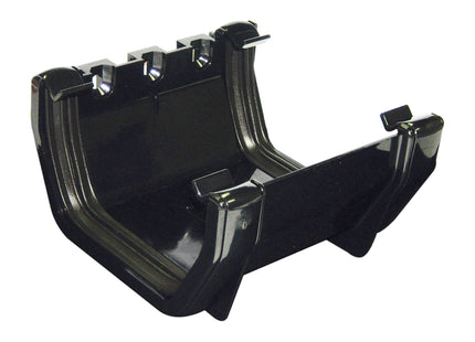 FloPlast 114mm Square Union Bracket Black