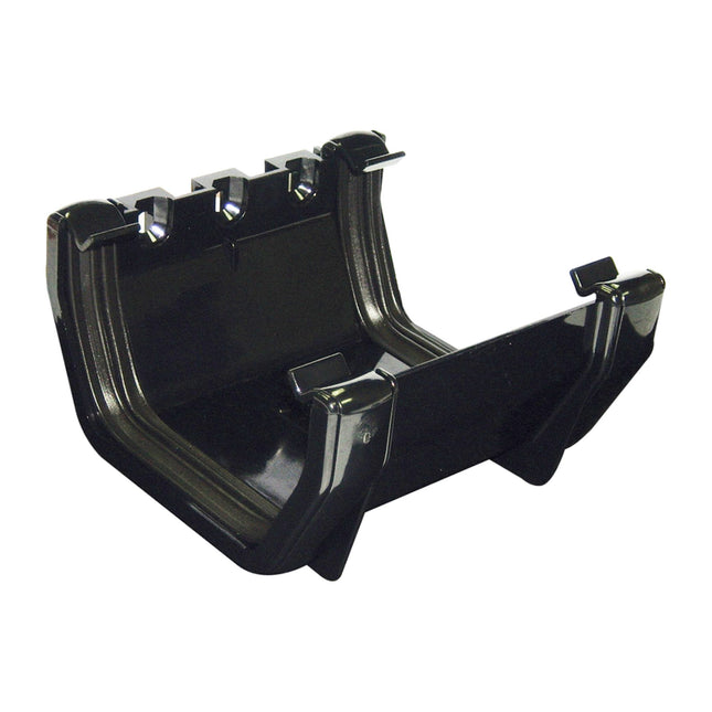 FloPlast 114mm Square Union Bracket Black