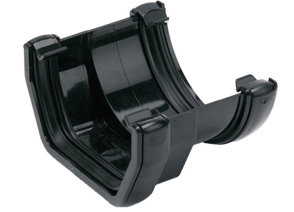 FloPlast 114mm Square To 112mm Round Adaptor Black