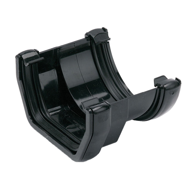 FloPlast 114mm Square To 112mm Round Adaptor Black