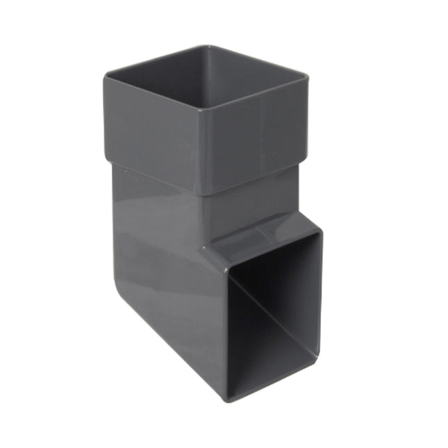 Floplast 65 Square Pipe Shoe Anthracite - 266753