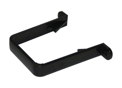 FloPlast 65mm Square Pipe Clip - Standard Black