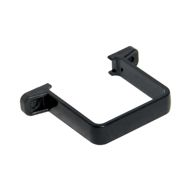 FloPlast 65mm Square Flush Pipe Clip Black