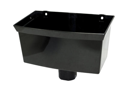 FloPlast Universal Hopper Black