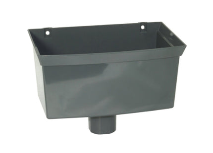 Floplast Universal Hopper Anthracite - 266749 - Efficient Rainwater Collection