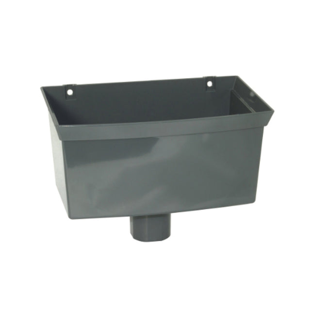 Floplast Universal Hopper Anthracite - 266749 - Efficient Rainwater Collection