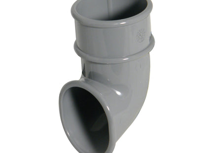 FloPlast 50mm Round Downpipe Shoe Grey