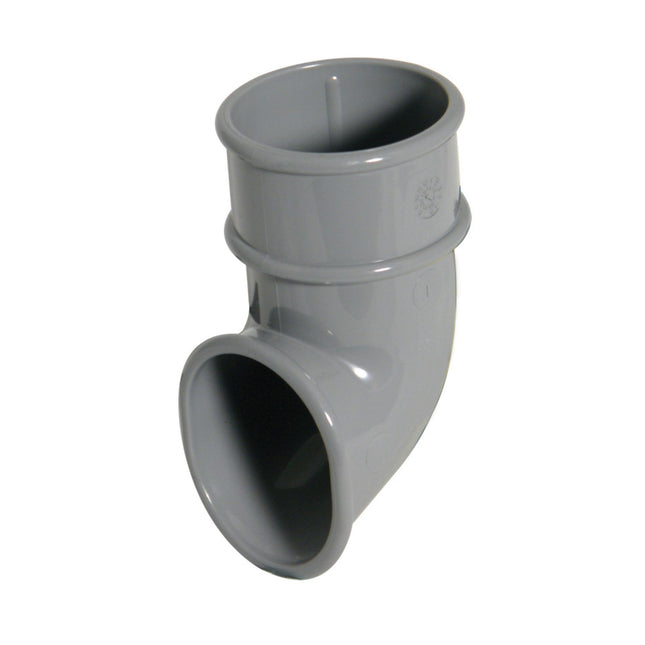 FloPlast 50mm Round Downpipe Shoe Grey