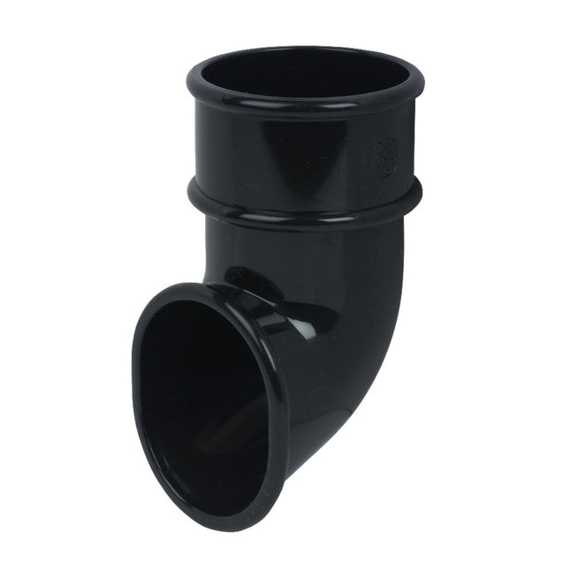 FloPlast Round 50mm Downpipe Shoe Black