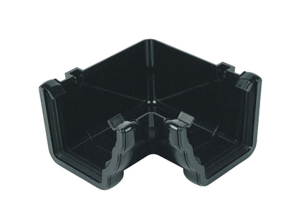 FloPlast Niagara 90 Degree Internal Angle Black