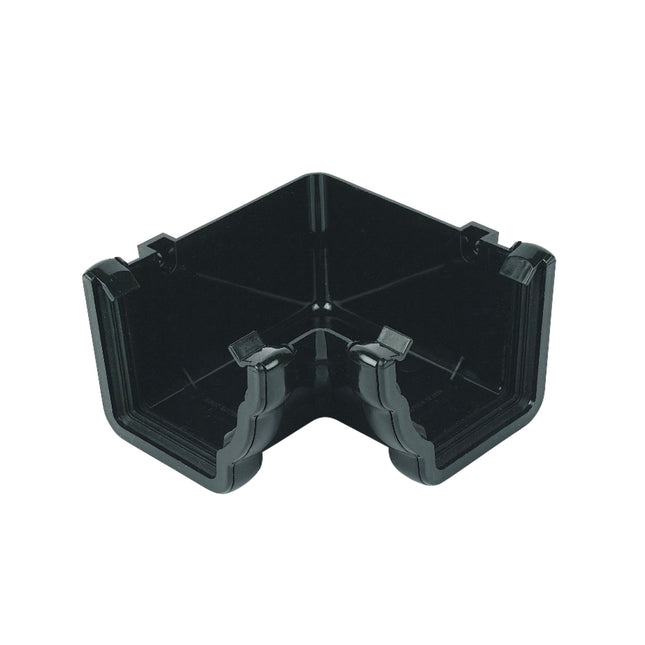 FloPlast Niagara 90 Degree Internal Angle Black