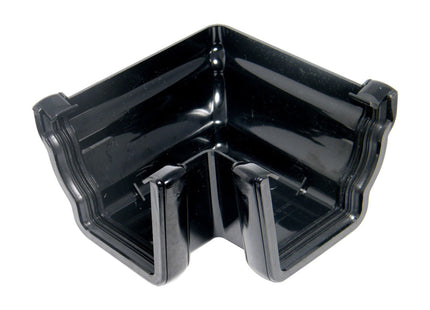 FloPlast Niagara 90 Degree External Angle Black