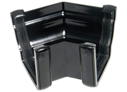 FloPlast Niagara 135 Degree External Angle Black