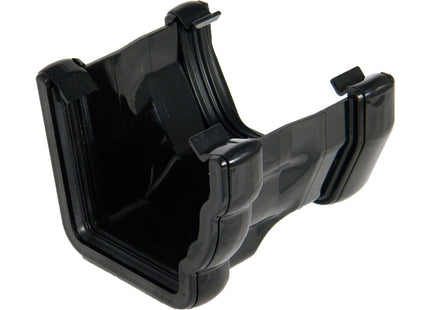 FloPlast Niagara Adaptor To Square Right Hand Black