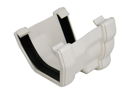 FloPlast Niagara Adaptor To Square Left Hand White