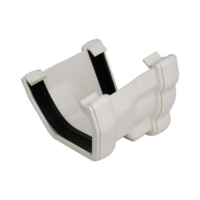 FloPlast Niagara Adaptor To Square Left Hand White