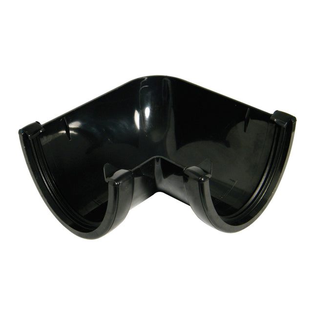 FloPlast Hi-Cap 90 Degree Angle Black