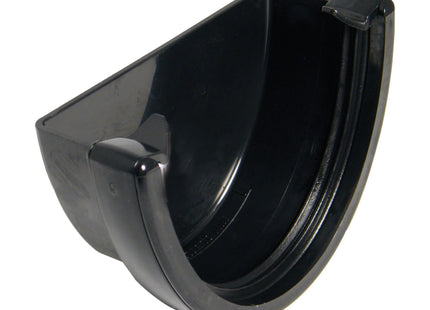 FloPlast Hi-Cap External Stop End Black