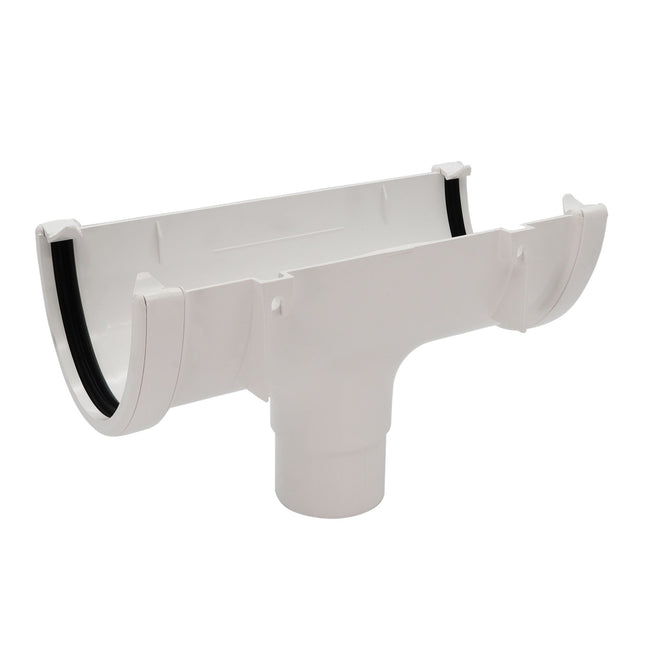 FloPlast Hi-Cap Running Outlet 68mm White