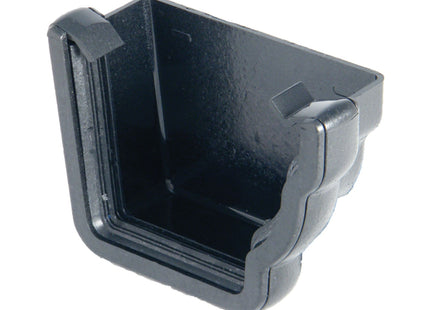 FloPlast Niagara Cast Iron Effect External Stopend Right Hand