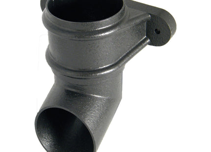 FloPlast Cast Iron Effect 68mm Round Pipe Shoe