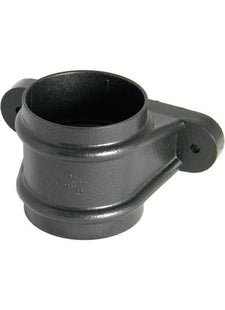 FloPlast Cast Iron Effect 68mm Round Pipe Socket