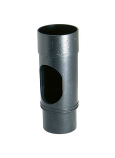 FloPlast Cast Iron Effect 68mm Round Access Pipe