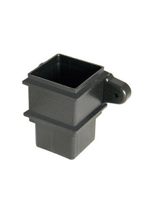 FloPlast Cast Iron Effect 65mm Square Pipe Socket