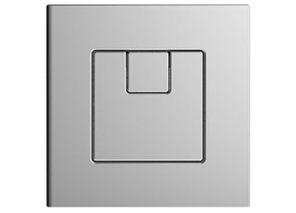 Thomas Dudley Vantage Piazza Dual Flush Button Chrome - PSLLEV327734 - Enhance Your Bathroom