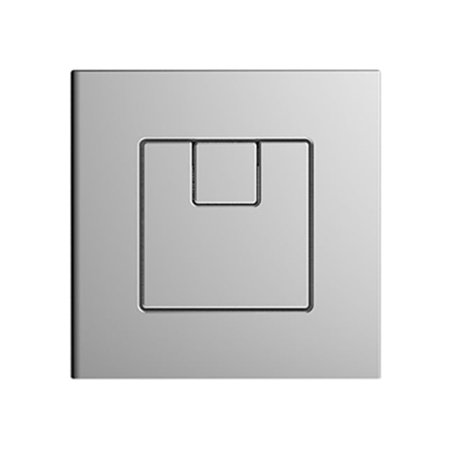Thomas Dudley Vantage Piazza Dual Flush Button Chrome - PSLLEV327734 - Enhance Your Bathroom