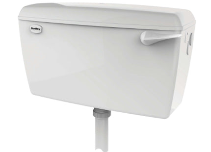 Thomas Dudley Dec Cistern LL 6/4L DF Bottom Conecs White - PDIWHB372987 - Perfect for High/Low Pressure Systems