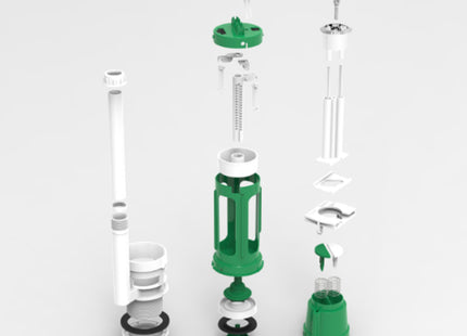 Thomas Dudley Dudley Niagara Mech Dual Flush Valve - PSPOVN313348 - Efficient Dual Flush