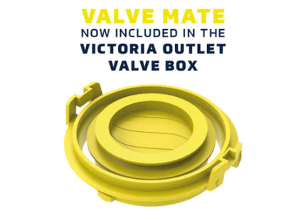 Dudley Victoria Cable Lever 1.5" Outlet - 2" Valve Mate, 300mm Cable