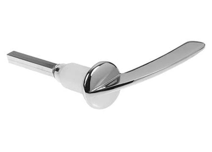 Thomas Dudley WC E Type Finger Tip Chrome Cistern Lever - 1/2" Thread, 110mm Spindle