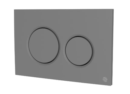 Thomas Dudley Dudley Drift Dualflush Pneumatic Flush Plate - Soft Touch Grey - PSPILL373324