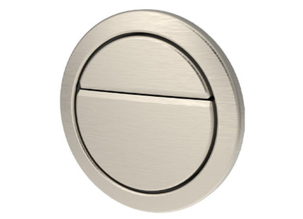 Thomas Dudley Geo Brushed Nickel 73.5mm Dual Flush Push Button - PSLLEV372871