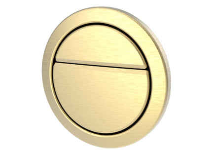 Thomas Dudley Dudley Geo Satin Brass 73.5mm Dual Flus - PSLLEV375056 - Toilet Push Button