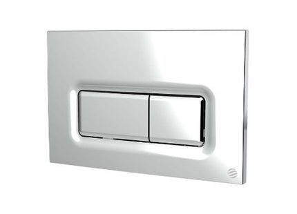 Thomas Dudley Dudley Reef Dualflush Polished Chrome Flush Plate - PSPILL326393 - Perfect for Modern Bathrooms