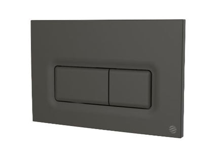 Thomas Dudley Dudley Reef Dualflush Matt Black Pneumatic Flush Plate - PSPILL375775 - Modern Bathroom Solution