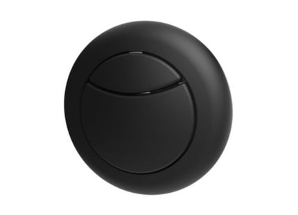 Thomas Dudley Dudley Dio Matt Black 51mm Dual Flush Push Button - PSPLED371008